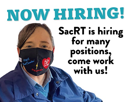 SacRT Hiring Social Facebook